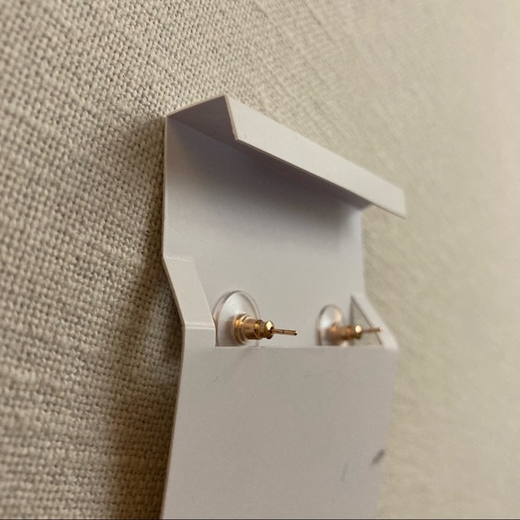 Kendra Scott Aragon Drop Earrings Rose Ivory White Gold Oval Mother Of Pearl $80 - Picture 12 of 13